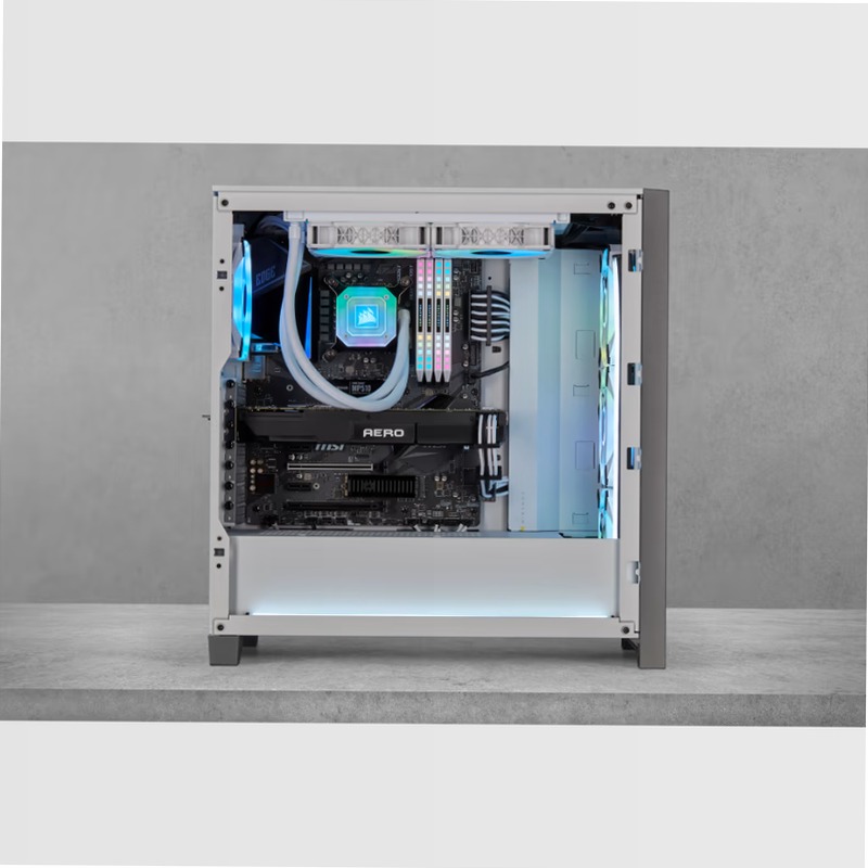 Dissipatore a Liquido iCUE H100i ELITE CAPELLIX — Bianco