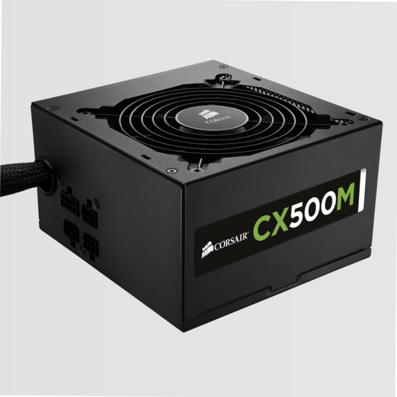 CX500M - Unità di alimentazione modulare certificata 80 PLUS® Bronze Semi modulare