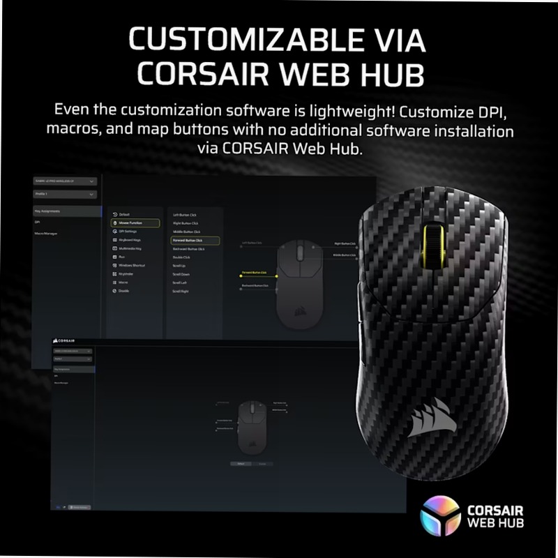 Mouse gaming SABRE v2 PRO CF