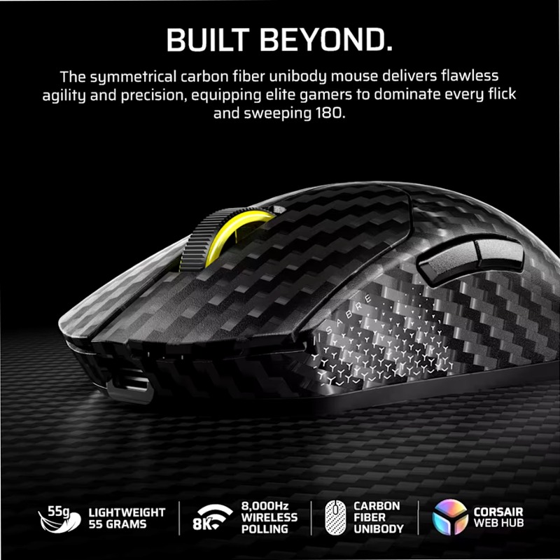 Mouse gaming SABRE v2 PRO CF