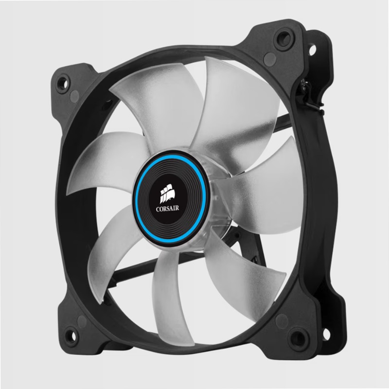 Air Series™ SP120 LED Blue High Static Pressure 120mm Fan Twin Pack