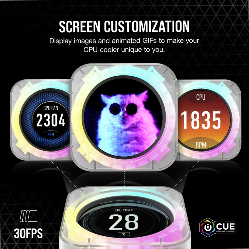 Aggiorna il tuo cooler iCUE ELITE con display LCD