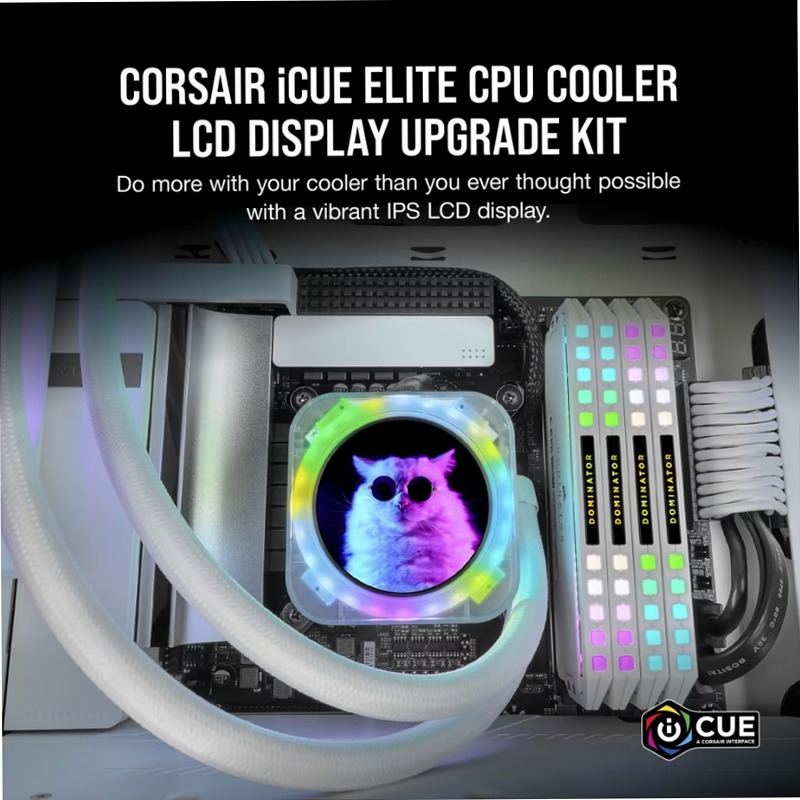 Aggiorna il tuo cooler iCUE ELITE con display LCD