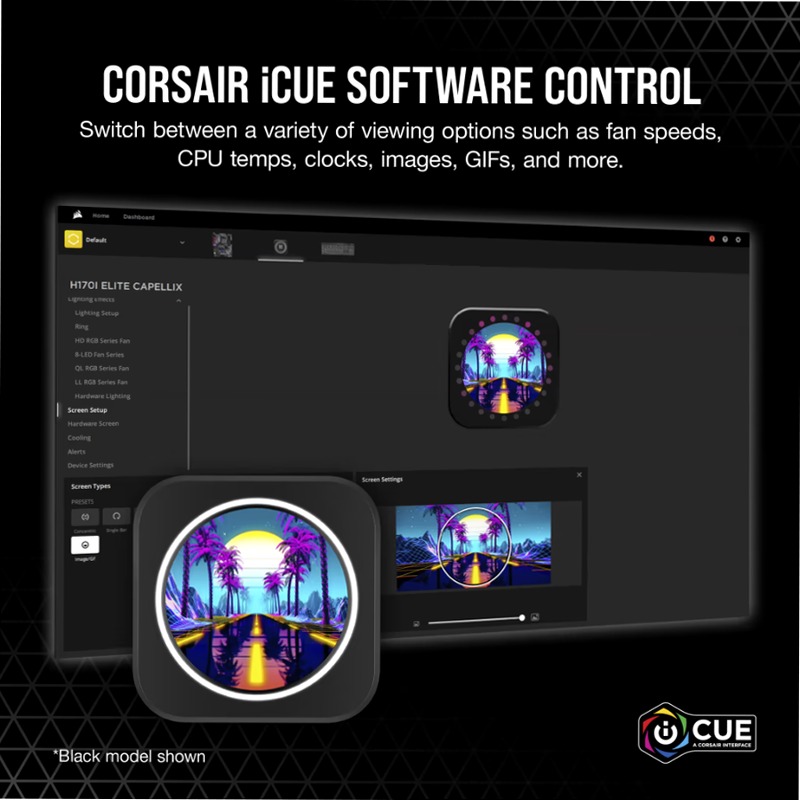 Aggiorna il tuo cooler iCUE ELITE con display LCD