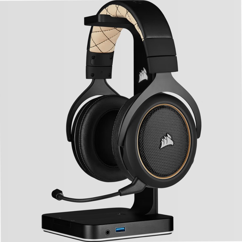 Cuffia Gaming HS70 PRO WIRELESS - Corsoir Beige
