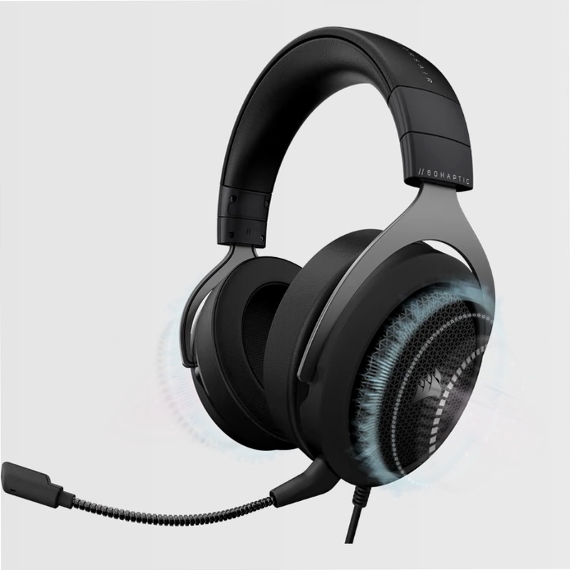Cuffia Gaming HS60 HAPTIC - CORSAIR Nero