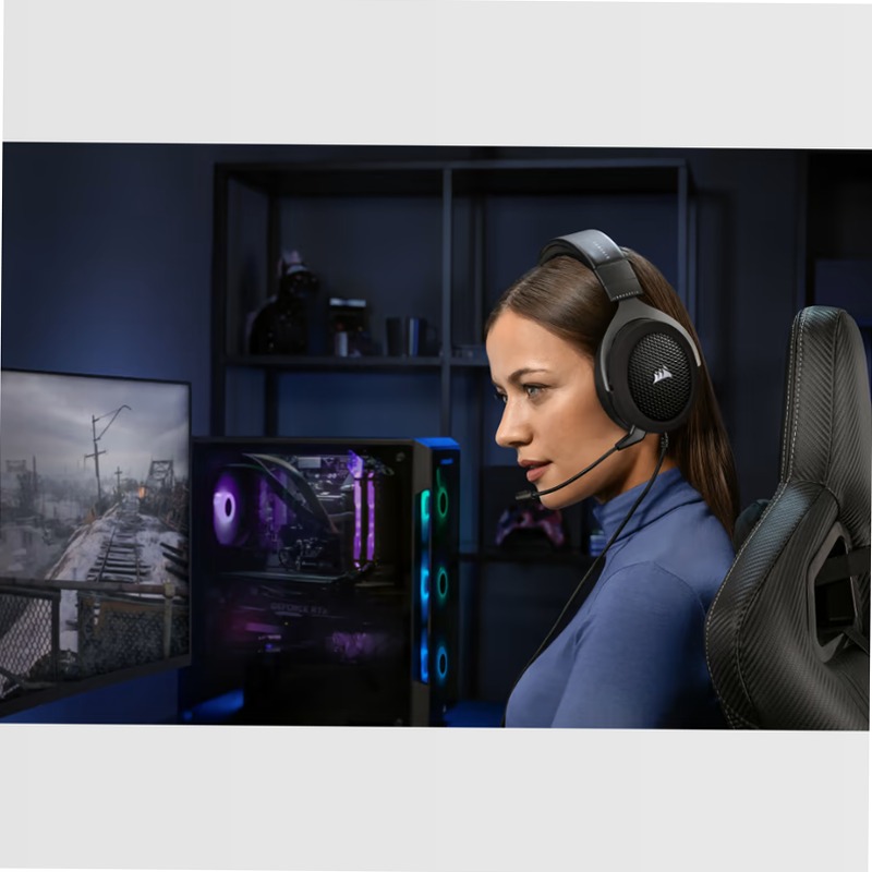 Cuffia Gaming HS60 HAPTIC - CORSAIR Nero