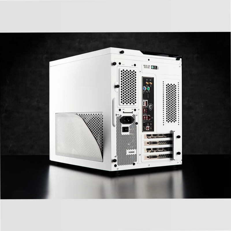 Case Micro ATX Crystal Series 280X RGB in vetro temprato - Bianco