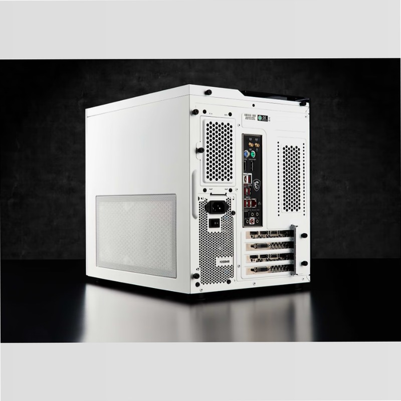 Case Micro ATX Crystal Series 280X RGB in vetro temprato - Bianco