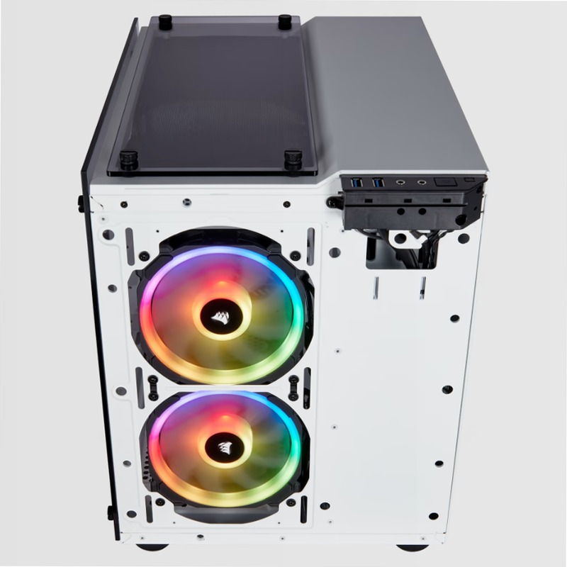 Case Micro ATX Crystal Series 280X RGB in vetro temprato - Bianco