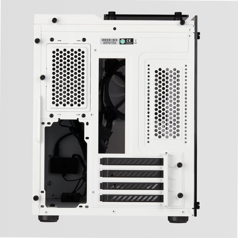 Case Micro ATX Crystal Series 280X RGB in vetro temprato - Bianco