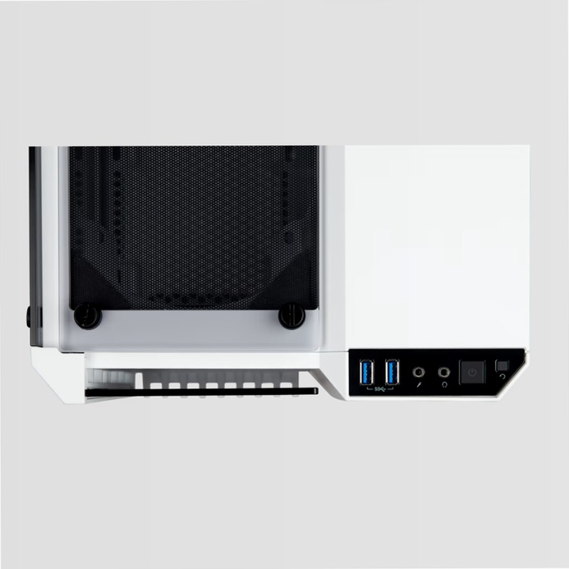 Case Micro ATX Crystal Series 280X RGB in vetro temprato - Bianco