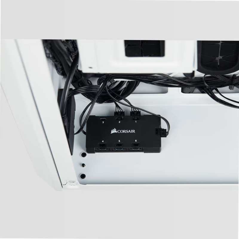 Case Micro ATX Crystal Series 280X RGB in vetro temprato - Bianco