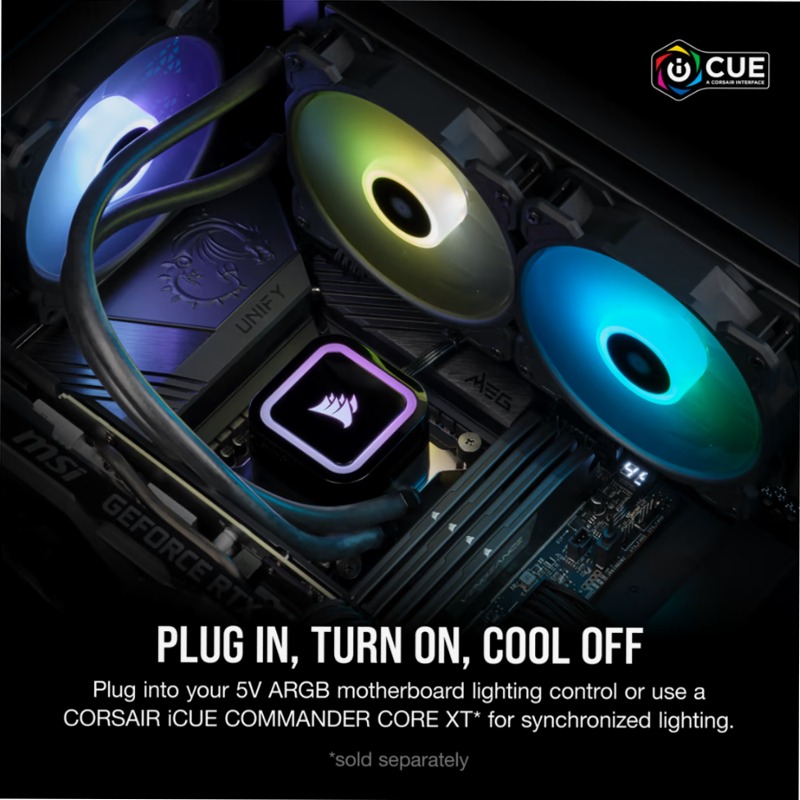 Dissipatore a liquido iCUE H100x RGB ELITE