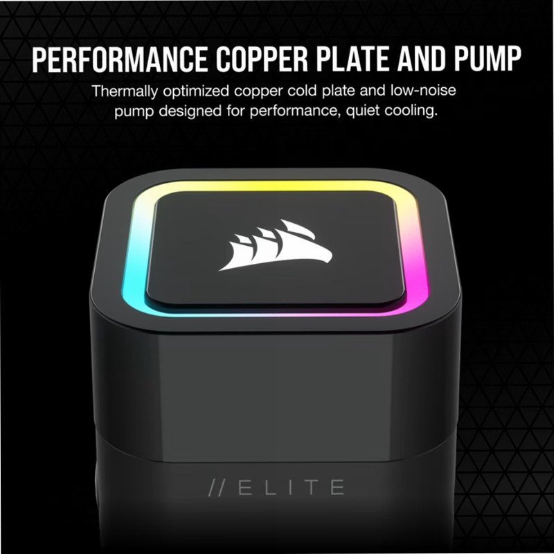 Dissipatore a liquido iCUE H100x RGB ELITE