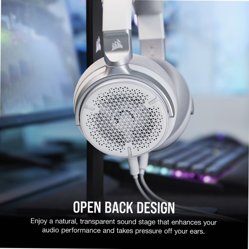 Cuffia gaming/streaming con microfono VIRTUOSO PRO open-back - White (EU)