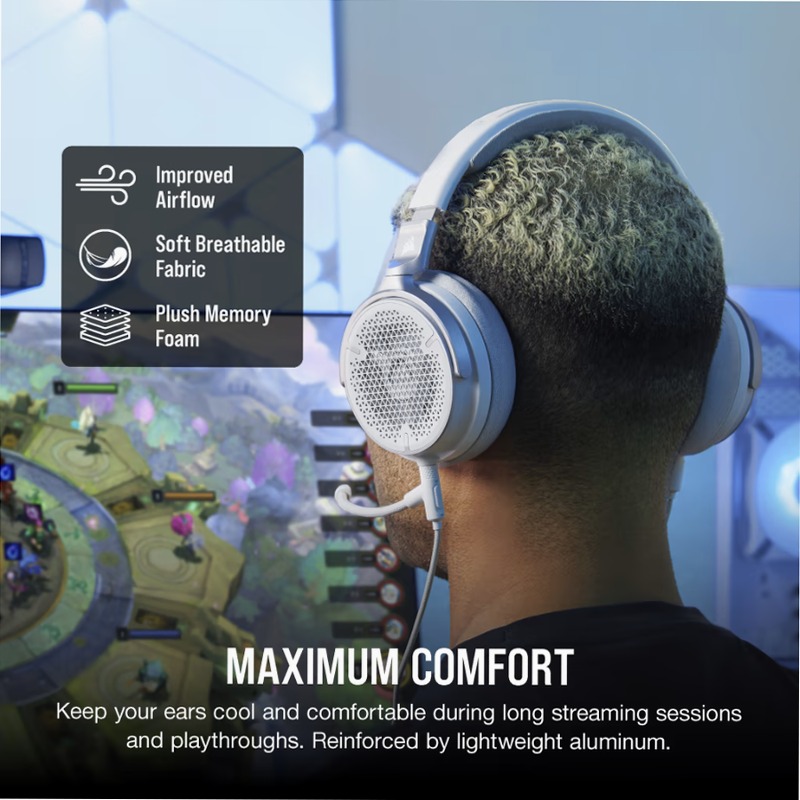 Cuffia gaming/streaming con microfono VIRTUOSO PRO open-back - White (EU)