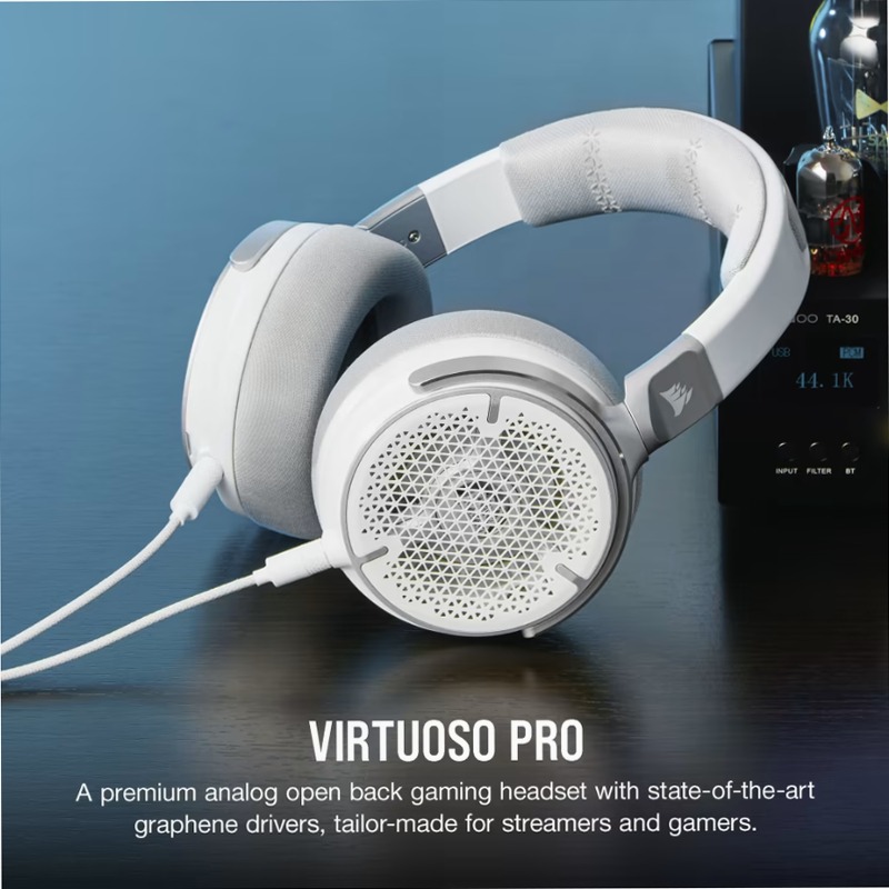 Cuffia gaming/streaming con microfono VIRTUOSO PRO open-back - White (EU)