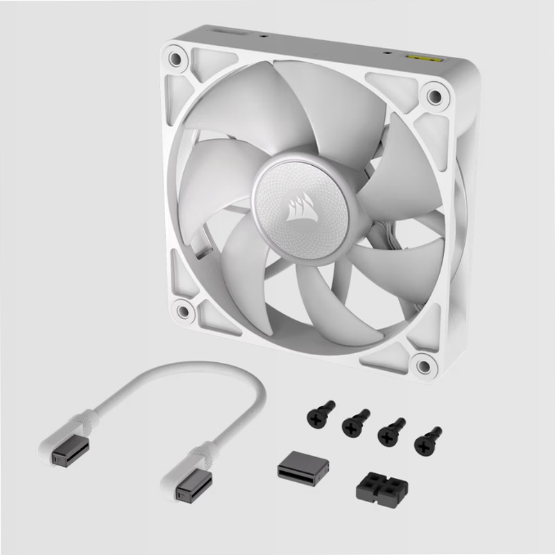 Ventole PWM iCUE LINK RX120 RGB - Bianco