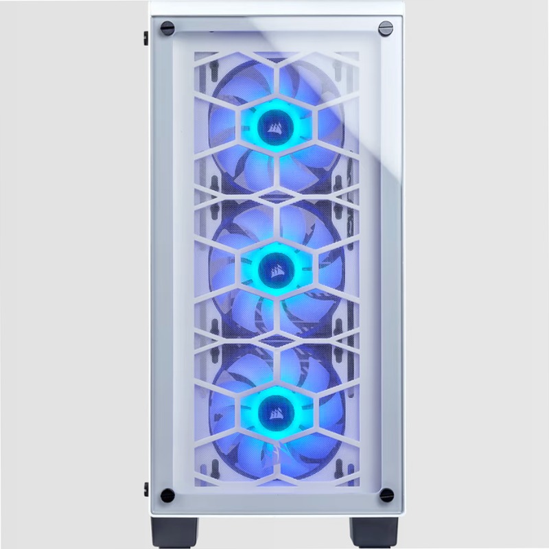 Case Mid-Tower Crystal Series® 460X RGB — Bianco