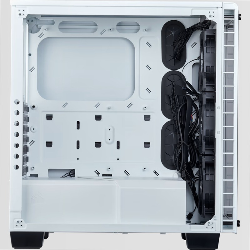 Case Mid-Tower Crystal Series® 460X RGB — Bianco