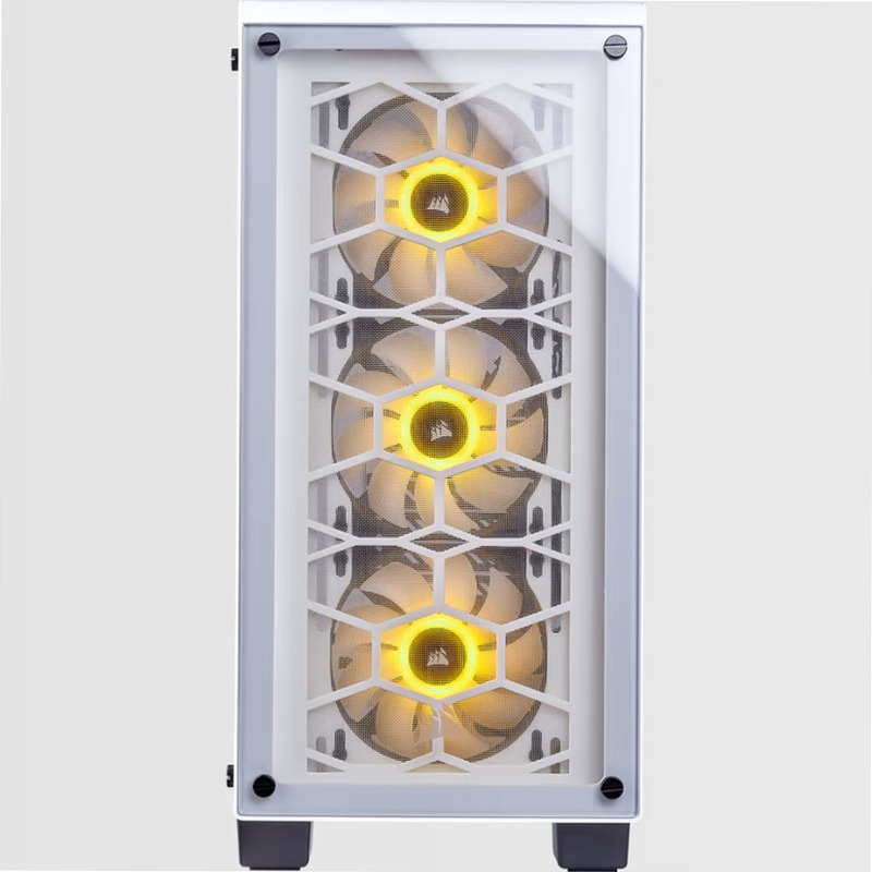 Case Mid-Tower Crystal Series® 460X RGB — Bianco