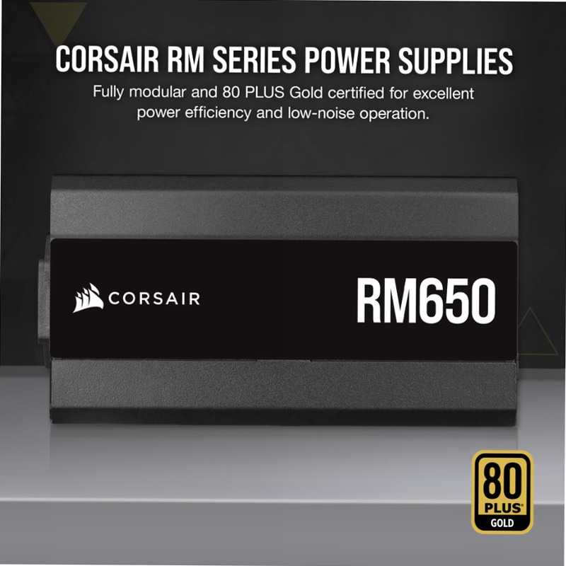 Alimentatore ATX RM650 Modulare da 80 PLUS Gold