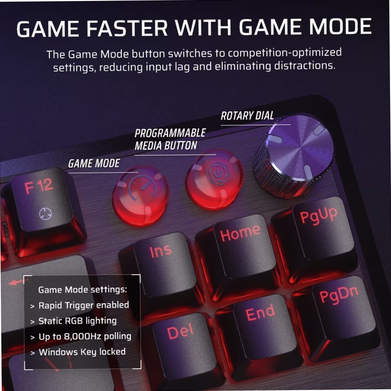 Tastiera Gaming K70 PRO TKL