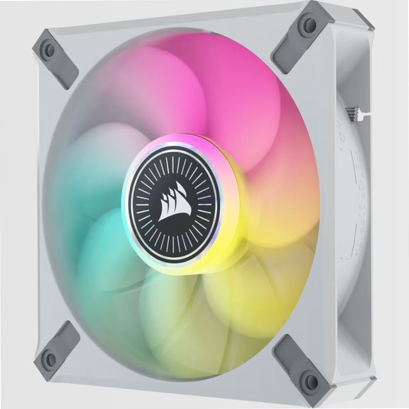 Ventola PWM a Levitazione Magnetica iCUE ML120 RGB ELITE Premium da 120 mm - Bianco 120mm