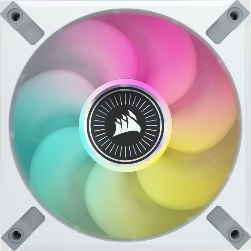 Ventola PWM a Levitazione Magnetica iCUE ML120 RGB ELITE Premium da 120 mm - Bianco 120mm