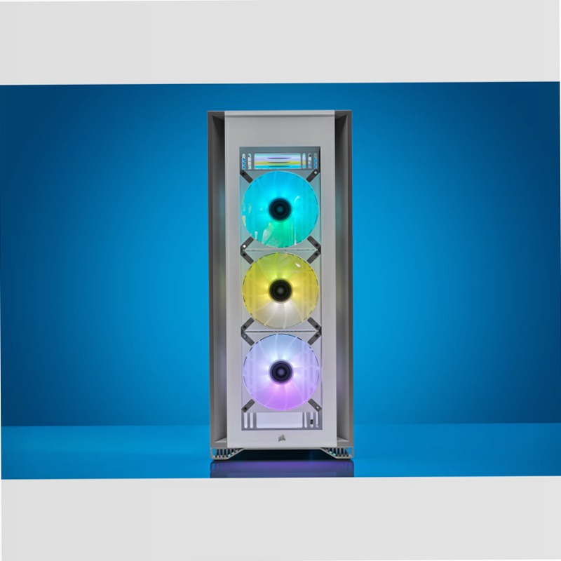 Ventola PWM a Levitazione Magnetica iCUE ML120 RGB ELITE Premium da 120 mm - Bianco 120mm