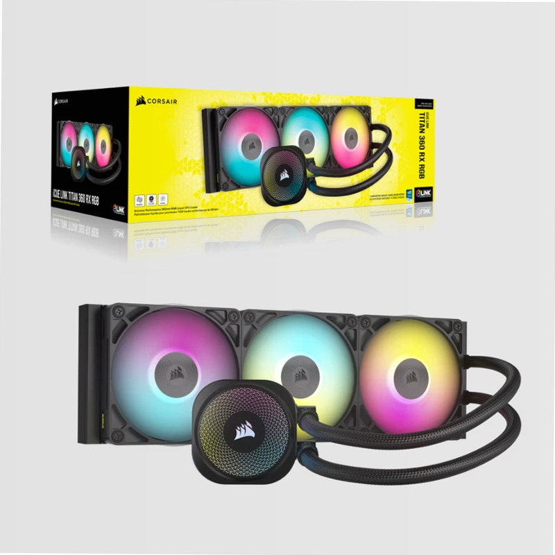 Dissipatore a Liquido iCUE LINK TITAN 360 RX RGB AIO 3