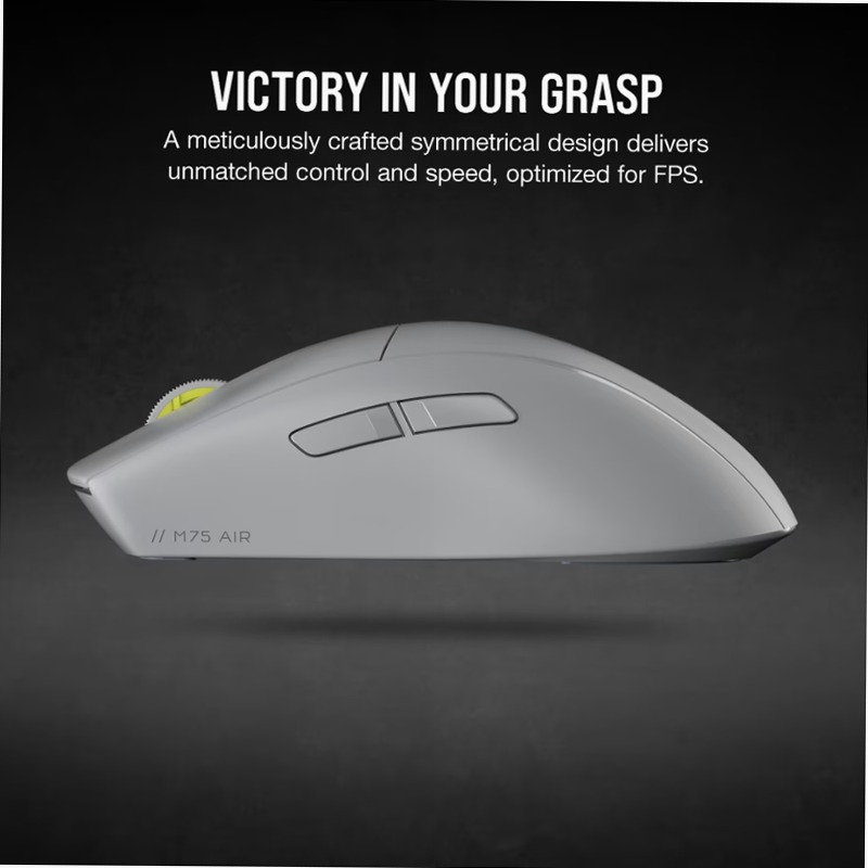 M75 AIR WIRELESS - Mouse gaming ultraleggero