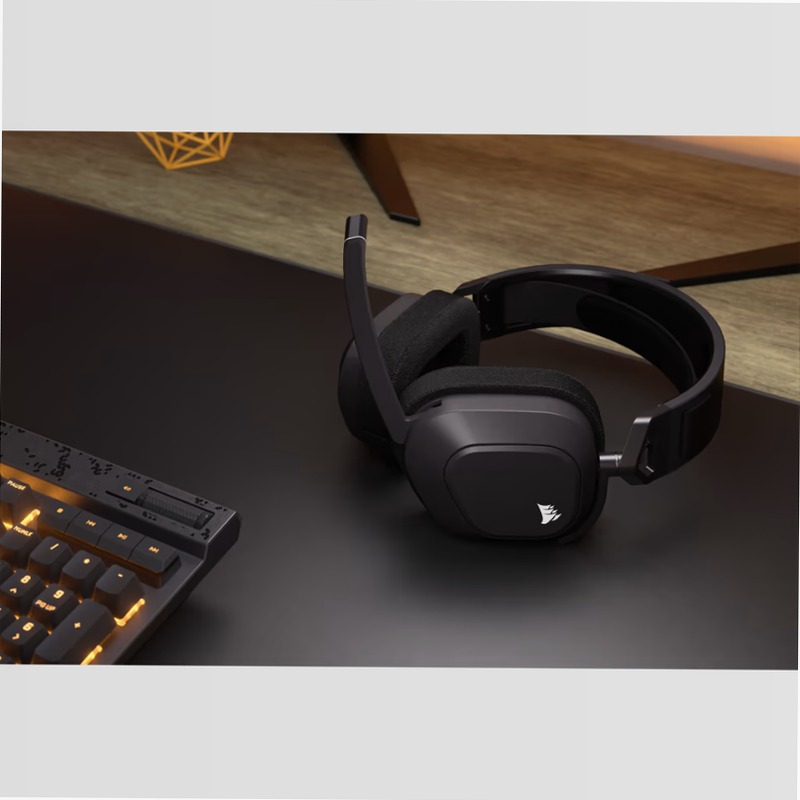 Cuffia Gaming HS80 MAX - Grigio Acciaio