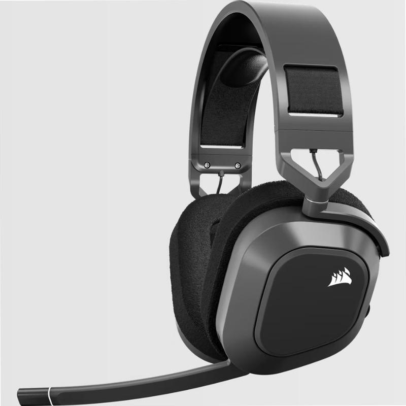 Cuffia Gaming HS80 MAX - Grigio Acciaio