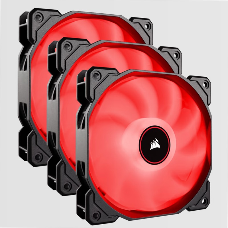 Ventola AF120 LED (2018) rossa da 120 mm 120mm
