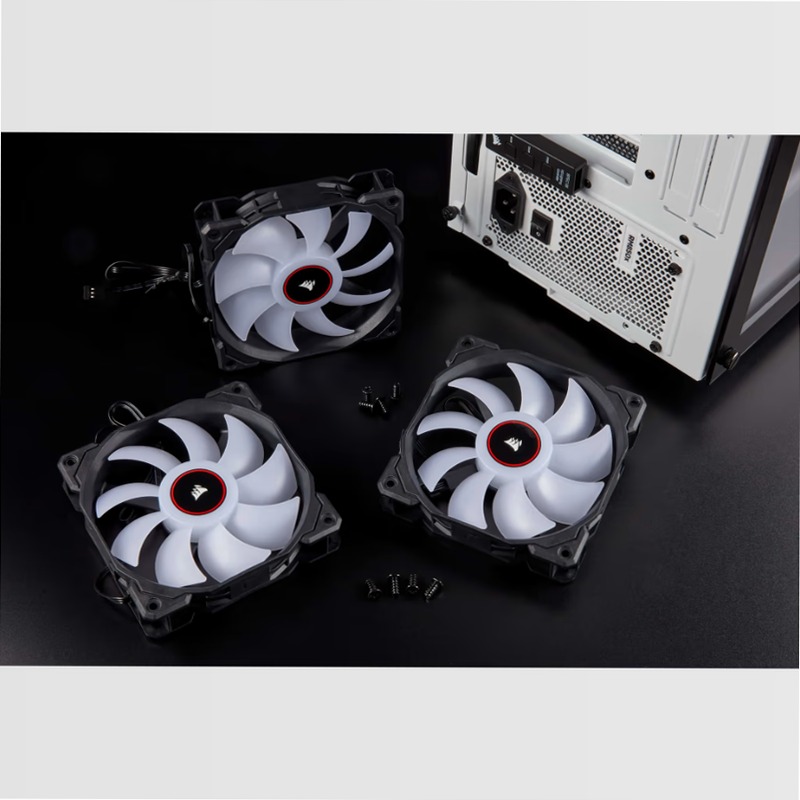 Ventola AF120 LED (2018) rossa da 120 mm 120mm
