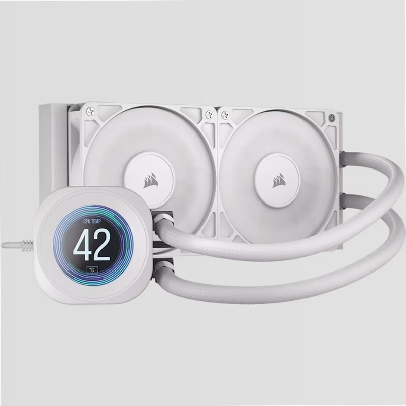 Dissipatore a Liquido NAUTILUS 240 RS LCD - Bianco