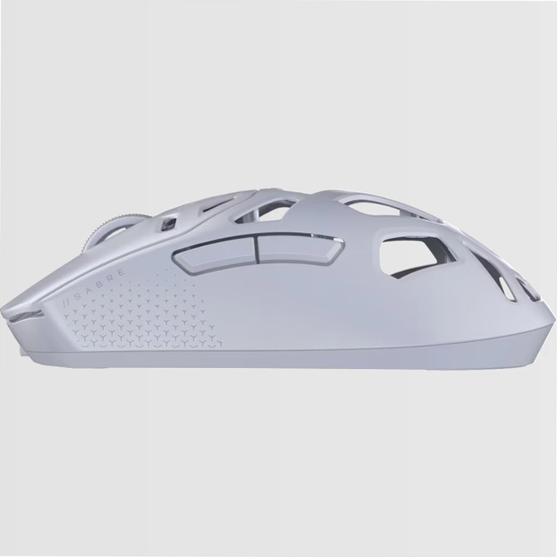 Mouse gaming SABRE v2 PRO WIRELESS IN LEGA DI MAGNESIO - Bianco