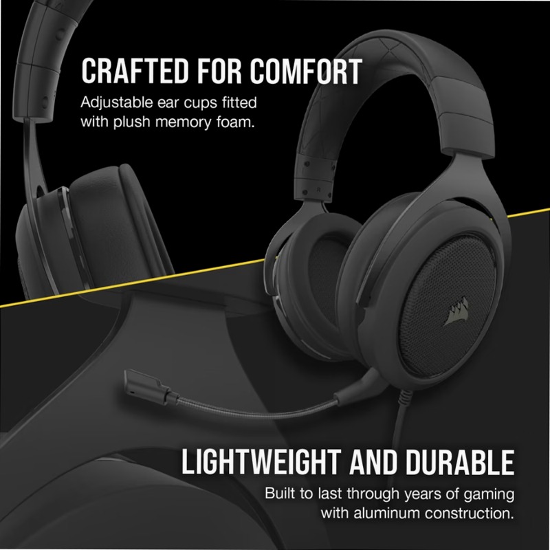 Cuffia Gaming HS50 PRO STEREO - Carbon Nero