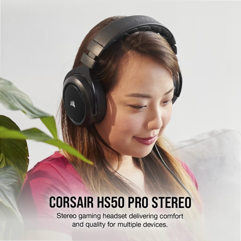 Cuffia Gaming HS50 PRO STEREO - Carbon Nero