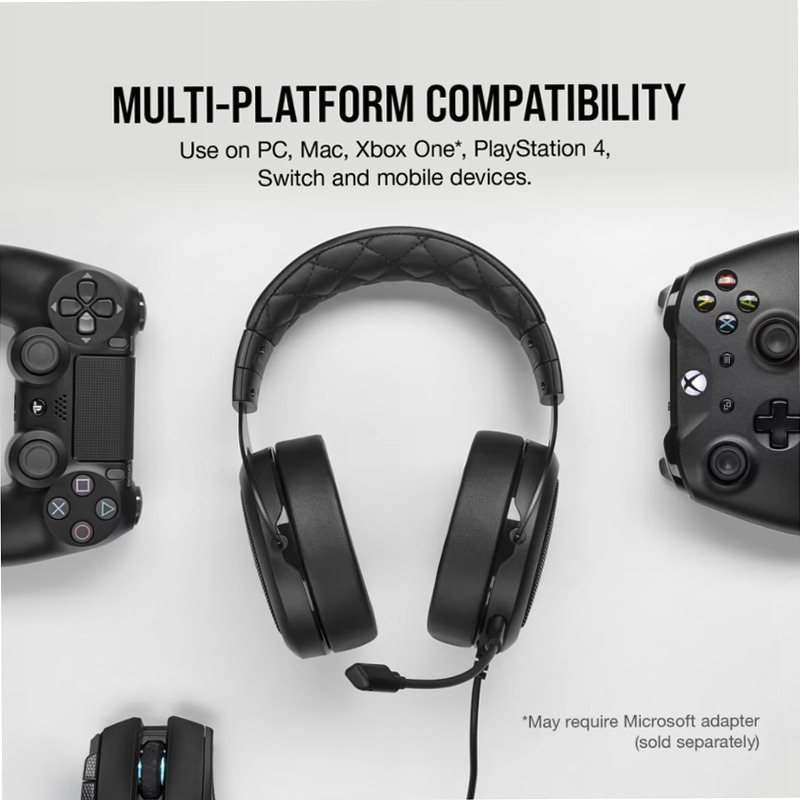 Cuffia Gaming HS50 PRO STEREO - Carbon Nero