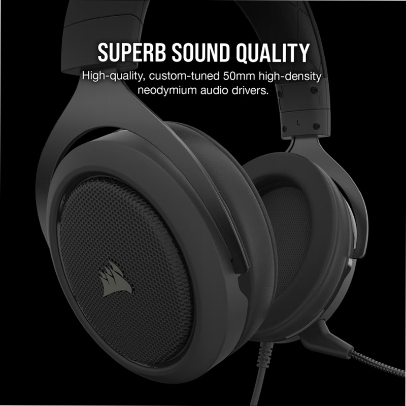 Cuffia Gaming HS50 PRO STEREO - Carbon Nero