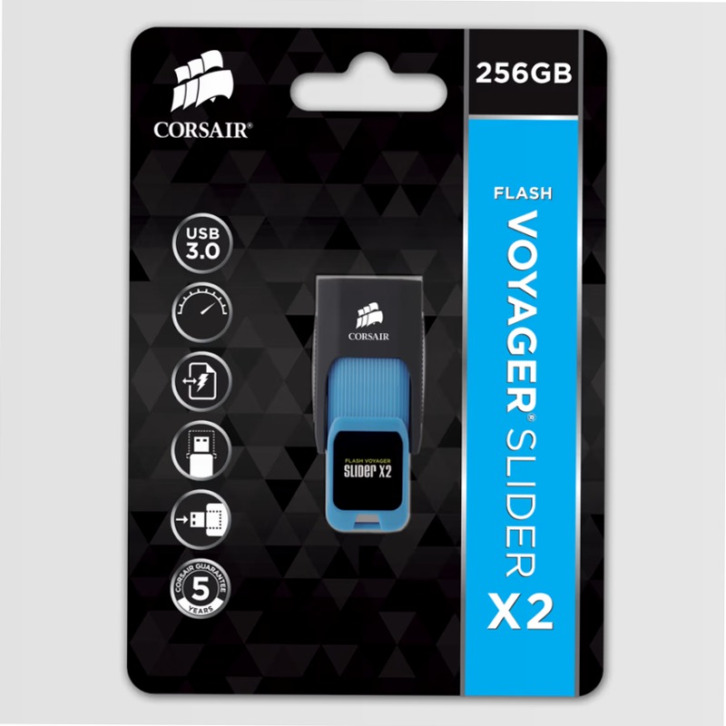 Unità flash USB 3.0 16GB Flash Voyager® Slider X2 USB 3.2