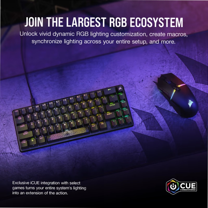 Tastiera Gaming K65 PRO MINI RGB UK