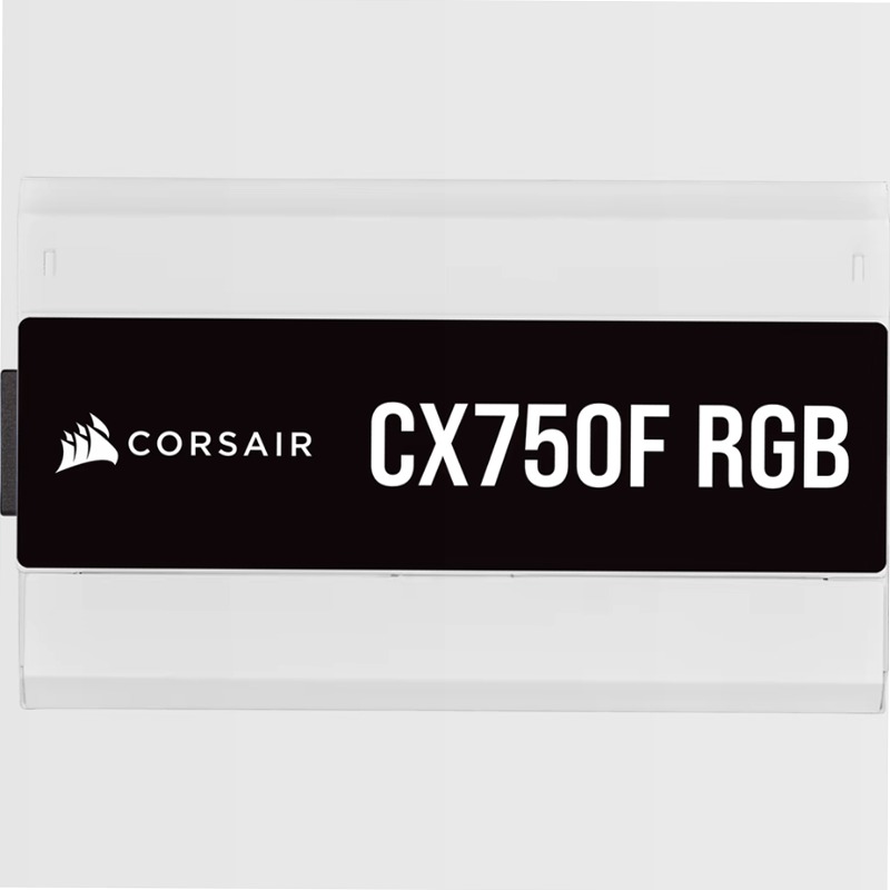Alimentatore RGB bianco CX Series CX750F — 750 watt, interamente modulare 80 Plus Bronze