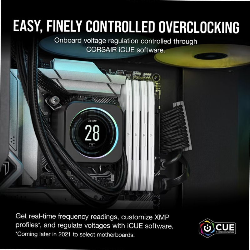 VENGEANCE® 32GB (2x16GB) DDR5 DRAM Up To 6000MT/s CL30 per AMD EXPO & Intel XMP 2 6000mhz