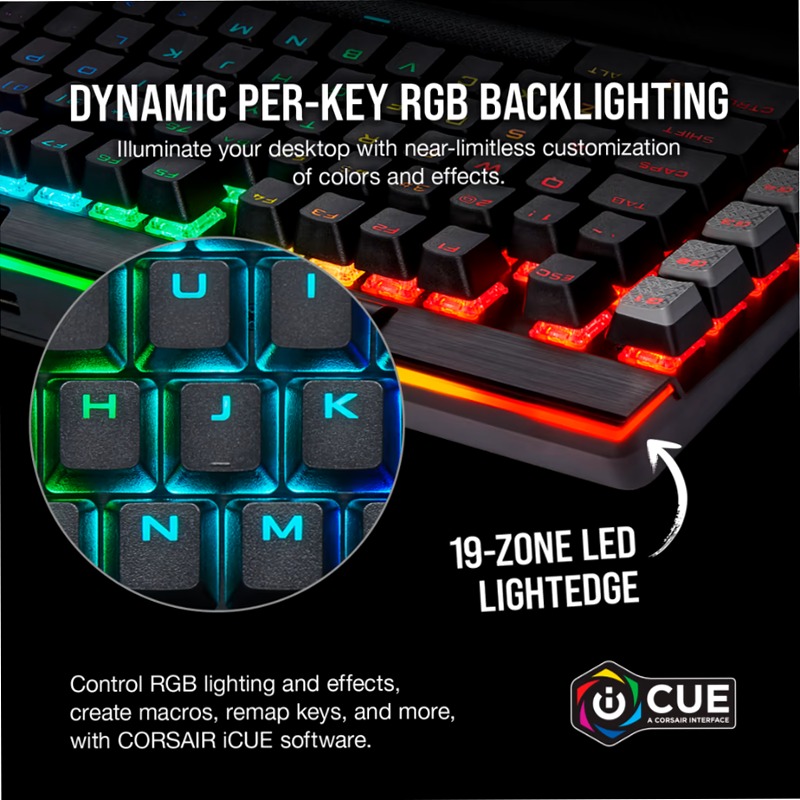 Tastiera Gaming K95 RGB PLATINUM XT Meccanica
