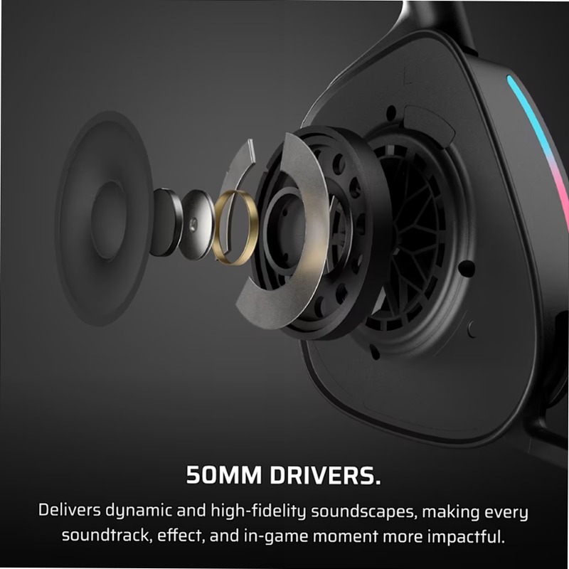 Cuffia Gaming VOID WIRELESS v2 - Carbonio Nero