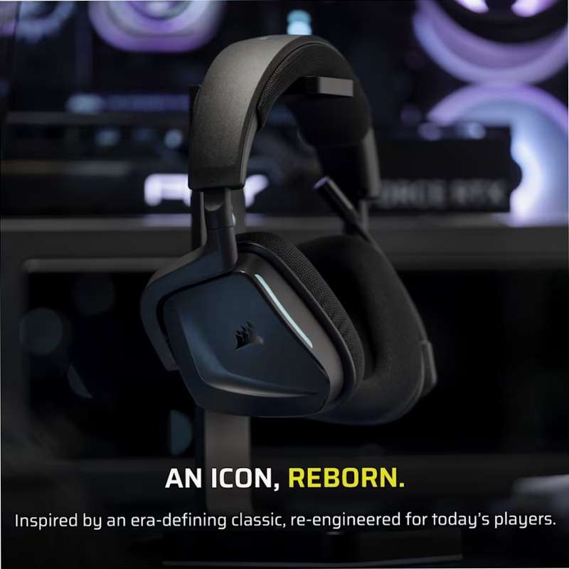 Cuffia Gaming VOID WIRELESS v2 - Carbonio Nero